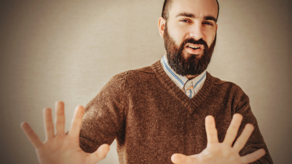 Människan kan vara född nejsägare